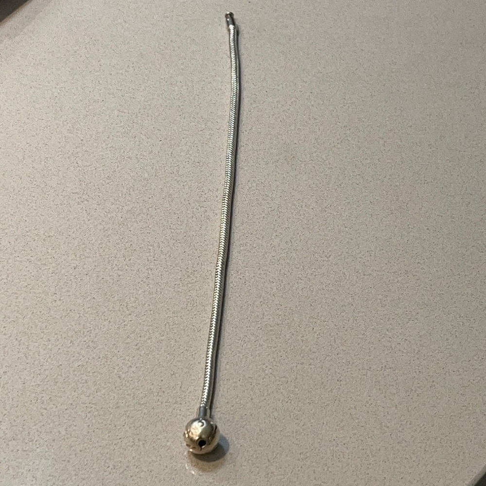 Pandora 7.9” silver bracelet